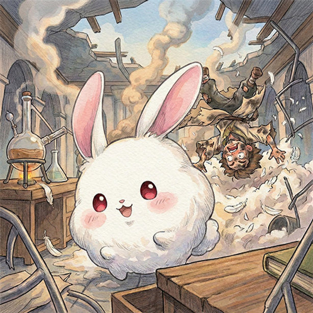 《鍊金術師與瓶中獸》短篇: 幸運?